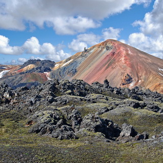 To Hrafntinnusker - Laugahraun